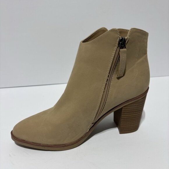 Mia Women’s Cisco Fringe Natural Ankle Booties, Size 8 M - Picture 2 of 6